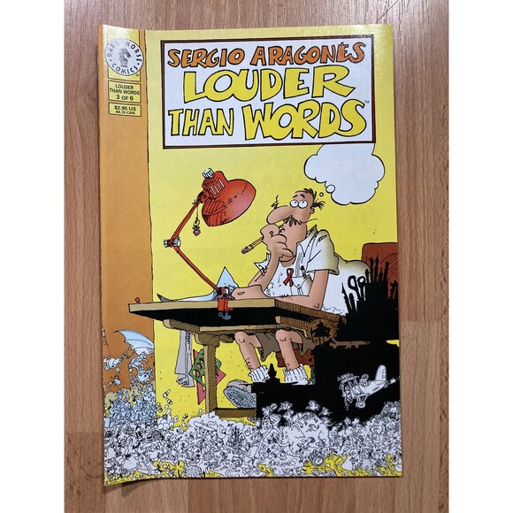 Sergio Aragones' Louder Than Words #1 2 3 4 6 (Lot)  Dark Horse Comics • NM • - Picture 4 of 7